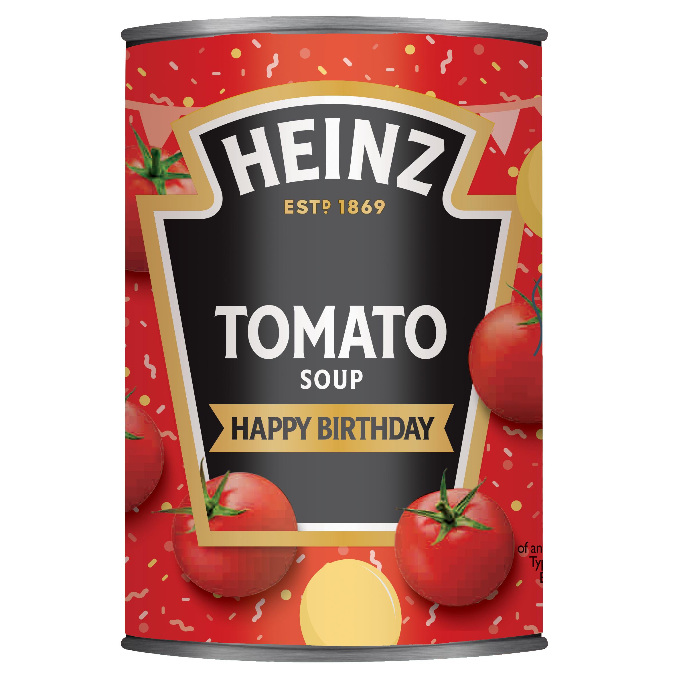 Heinz Personalised Birthday Tomato Soup 400g