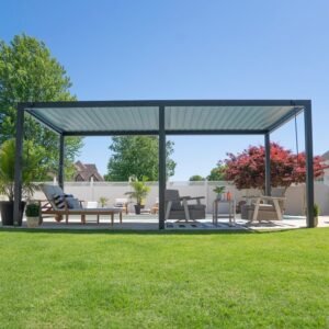 Alternative view of Backyard Discovery Sarasota Louvered Pergola