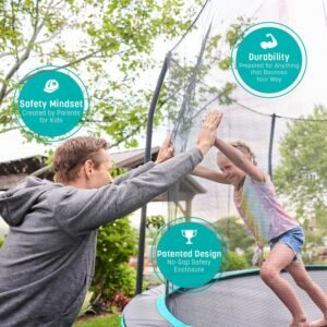 Alternative view of Skywalker Trampolines Rectangle Trampoline with Enclosure