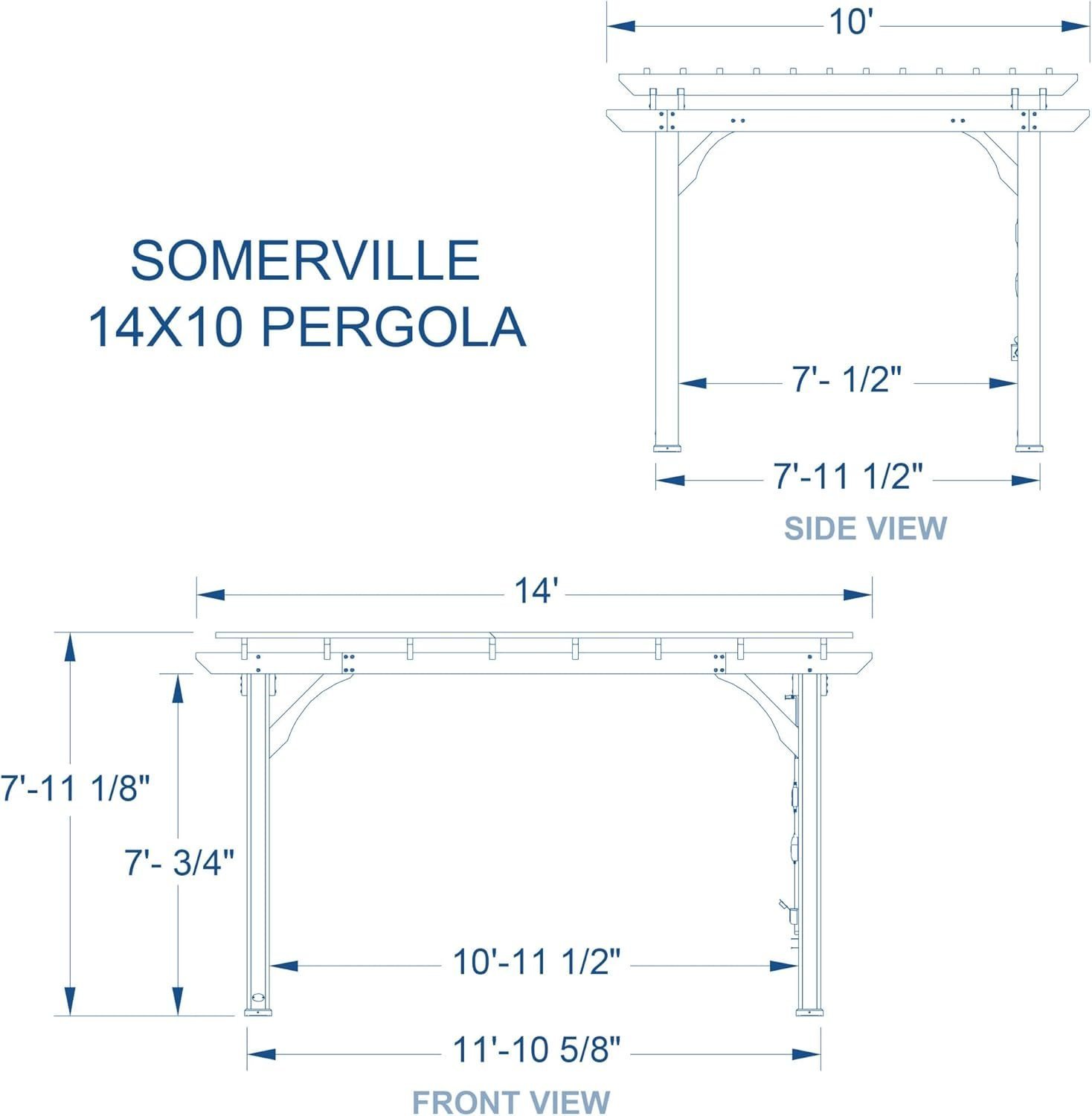 Backyard Discovery Somerville Pergola - Image 5