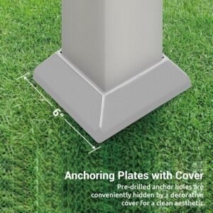 Alternative view of Paragon Outdoor Florence Freestanding Pergola PR100N1