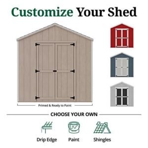 Alternative view of Little Cottage Co. Pre-Cut 12×12 Value Gable Shed Kit