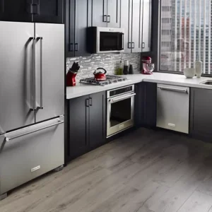 Alternative view of KitchenAid 30″ 5-Burner Gas Cooktop KCGS550ESS